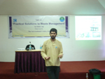 Talk on 'Practical Solutions to Waste Management'